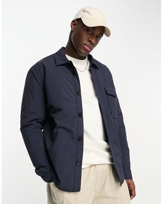 Selected Homme padded worker jacket in