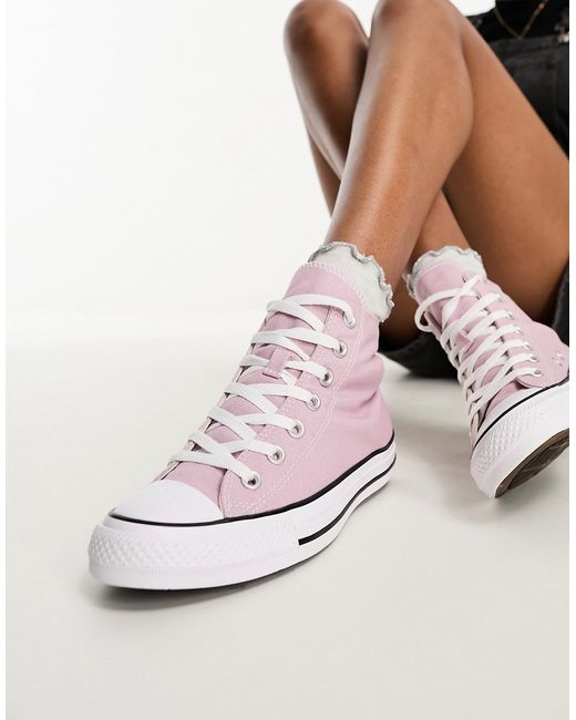 Converse Chuck Taylor All Star Fall Tone Hi sneakers in light