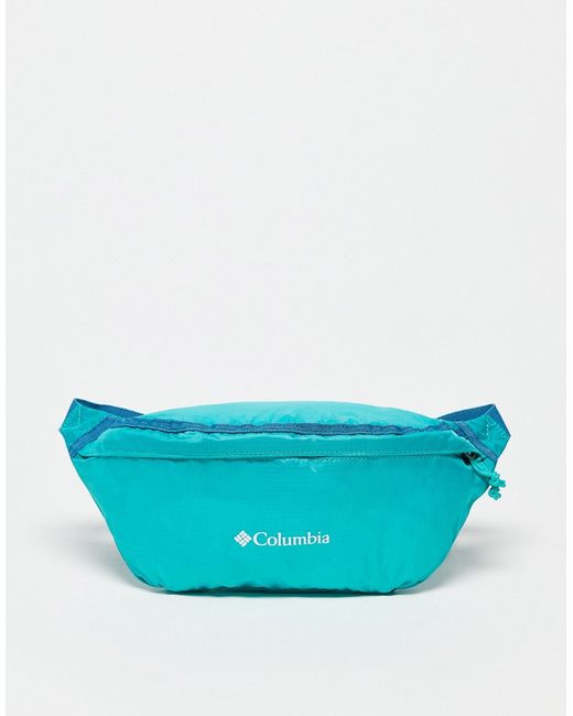 Columbia Lightweight Packable II fanny pack in turquoise-