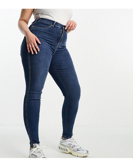 Dr Denim Plus Solitaire skinny jeans in mid