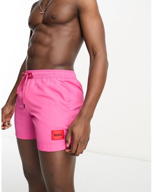 Hugo Bodywear Hugo Dominica swim shorts in bright