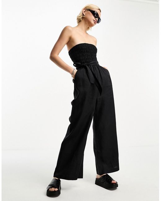 Other Stories strapless jumpsuit in