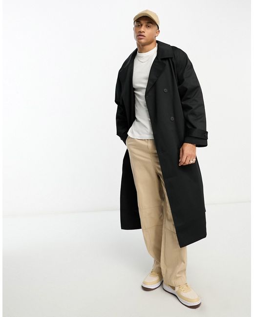 Asos Design extreme oversized trench coat in