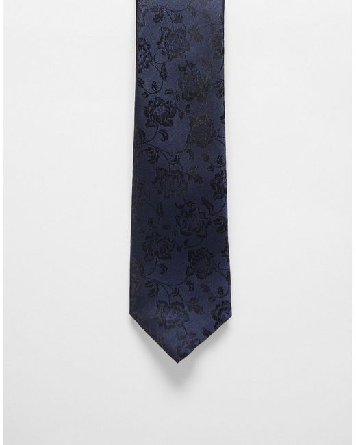 French Connection floral tie in