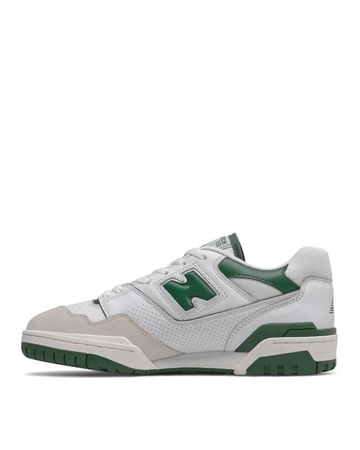 New Balance 550 sneakers in and green