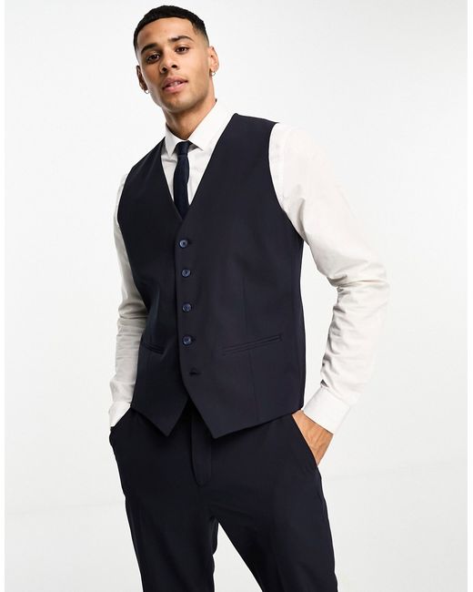 Selected Homme slim fit suit vest in