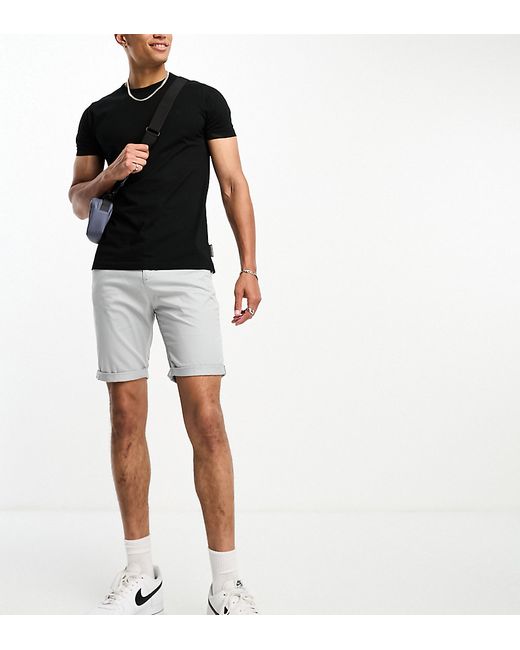 Le Breve Tall chino shorts in light