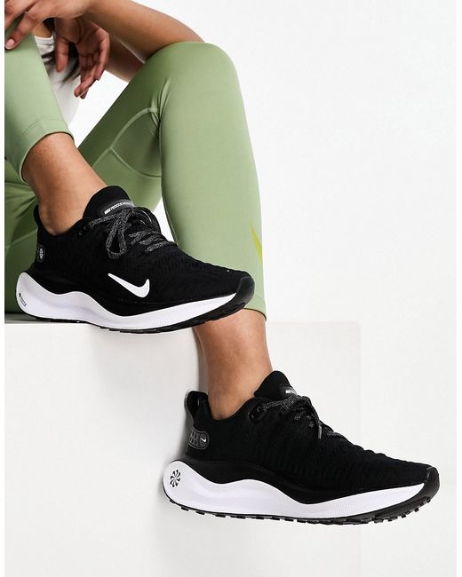 Nike Running Nike React Infinity Run Flyknit 4 sneakers in white