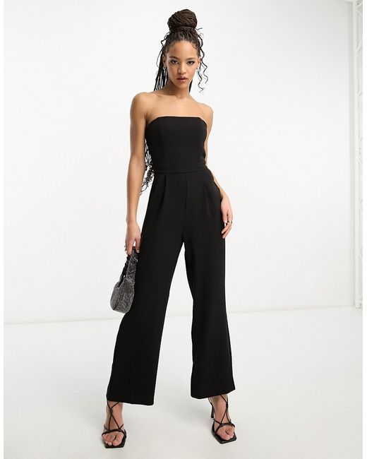 Ever New strapless jumpsuit in