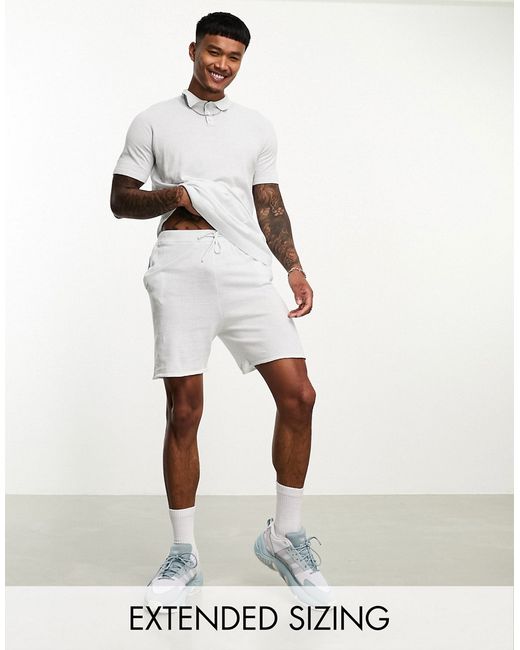Asos Design knitted lightweight shorts in part of a set