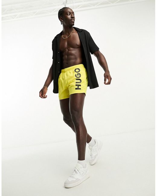 Hugo Bodywear Hugo abas swim shorts in bright