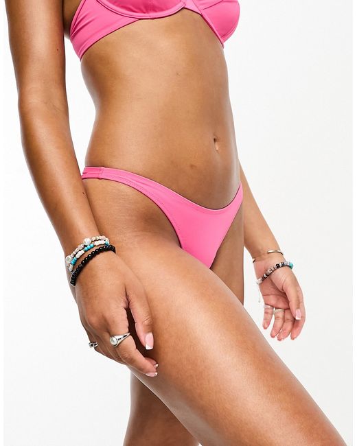 Weekday Mini brazilian bikini bottom in bright