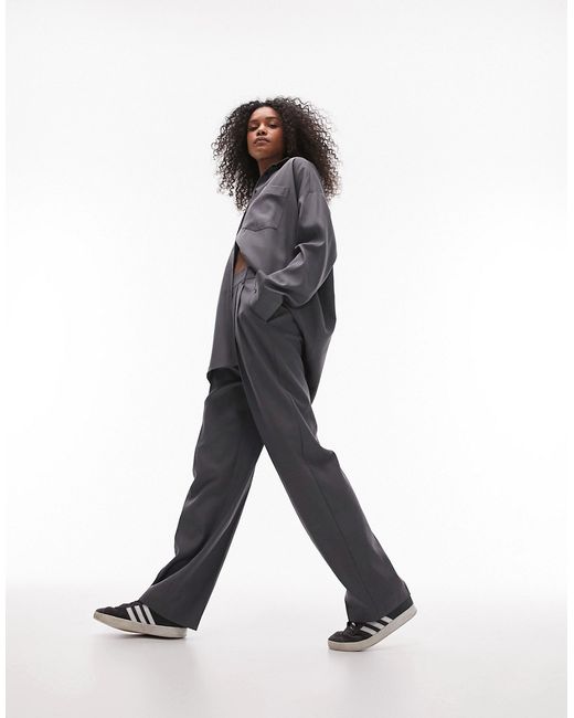 TopShop tailored slouch pants in part of a set