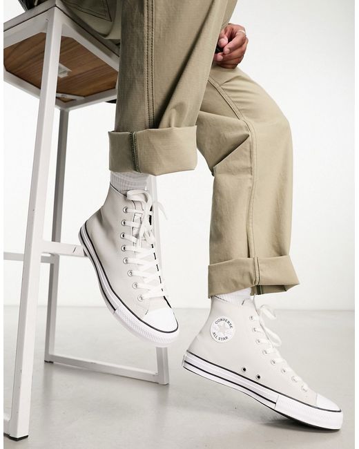 Converse Chuck Taylor All Star Tectuff Hi sneakers in pale