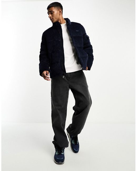 Levi's cord puffer jacket in