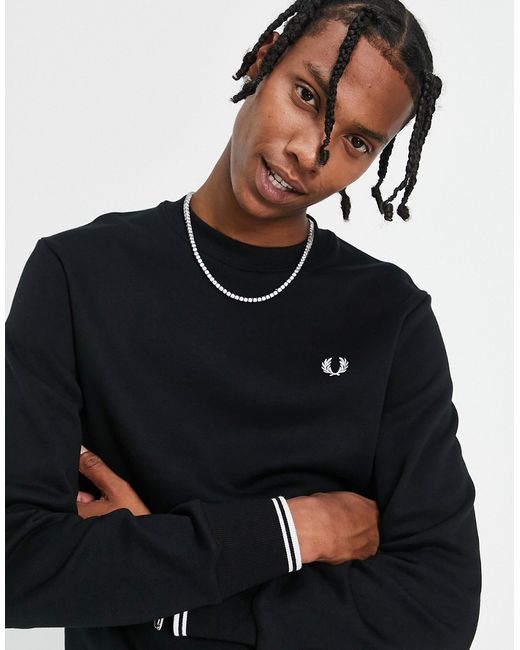 Fred Perry crew neck sweat in
