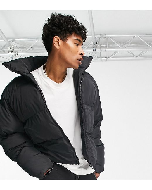 Collusion puffer jacket in