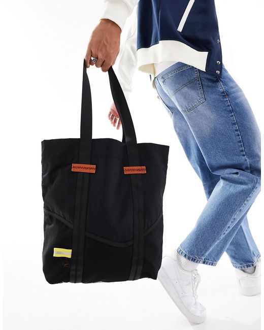 Pull & Bear technical shopper tote bag-