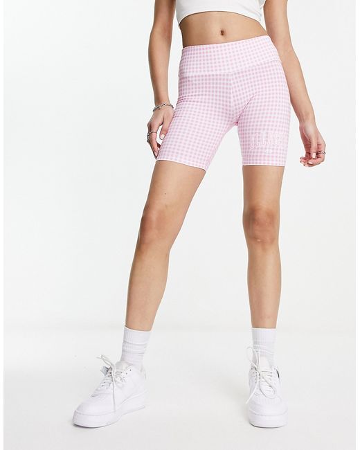 Ellesse Azzolino shorts in gingham check