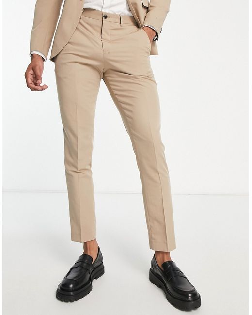 Jack & Jones Premium super slim suit pants in
