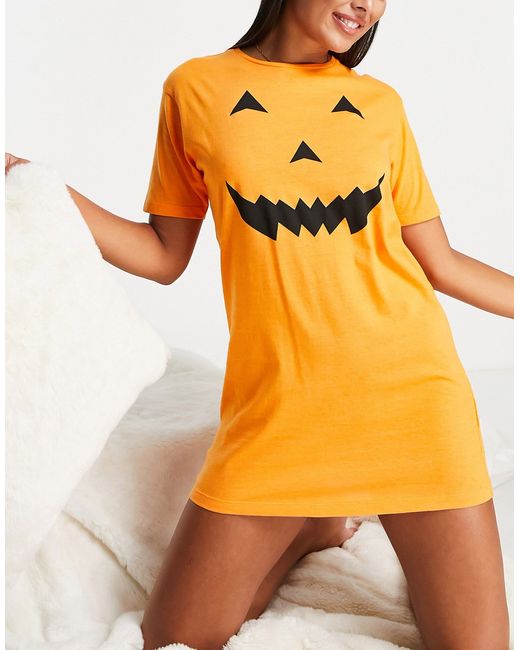 Brave Soul halloween pumpkin nIght dress in