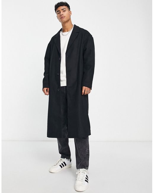 New Look overcoat with wool in