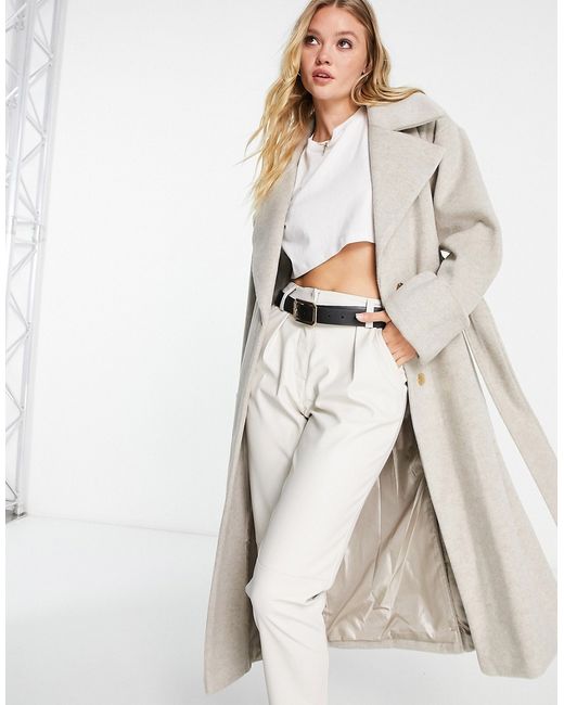 River Island belted coat in