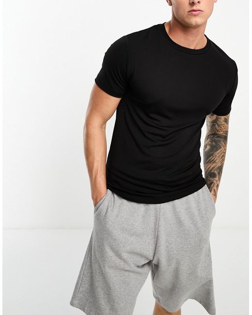 Asos 4505 icon muscle fit training t-shirt with quick dry in