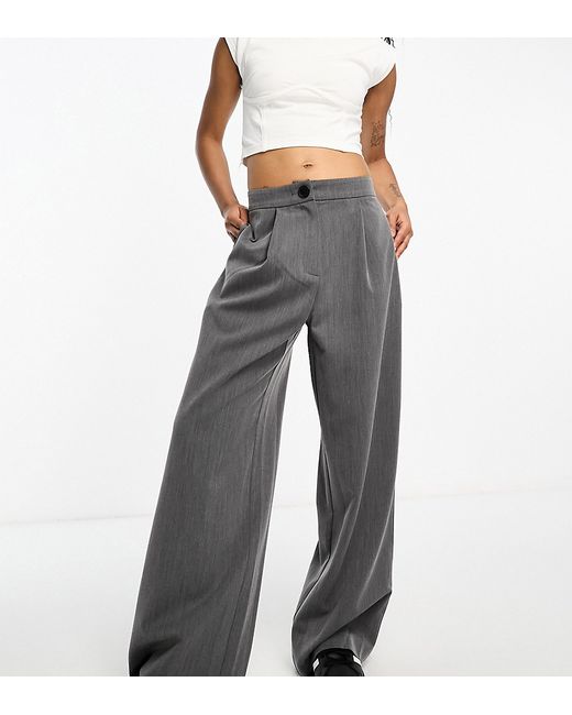 Asos Design Petite relaxed dad pants in