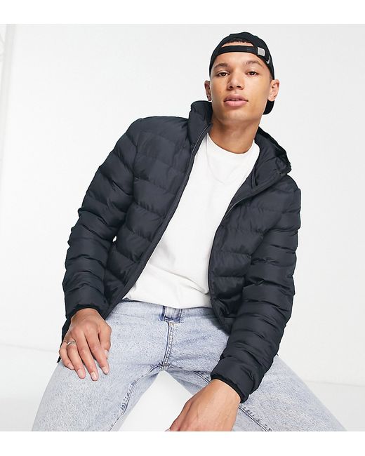French Connection Tall puffer jacket with hood