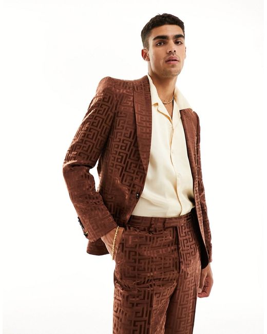 Twisted Tailor hurston jacquard suit jacket