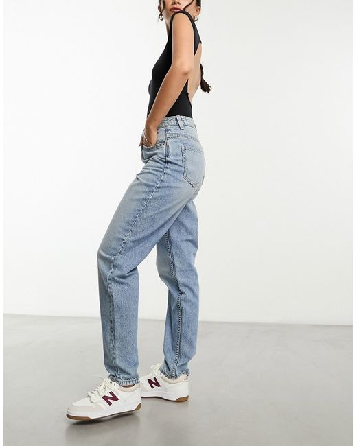 Asos Design relaxed mom jean tinted