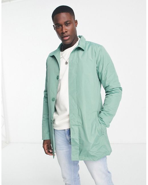 French Connection lined funnel neck trench jacket