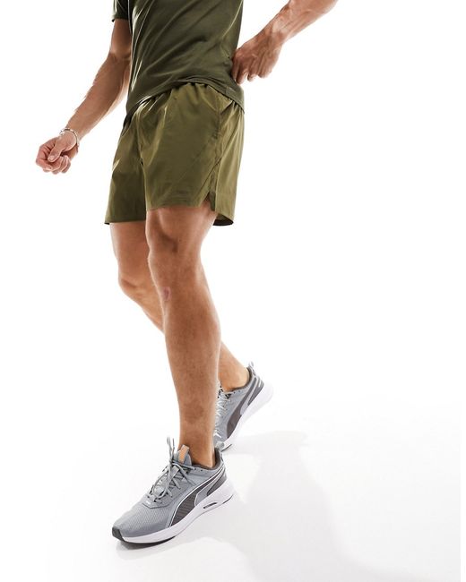 Puma Training woven shorts khaki-