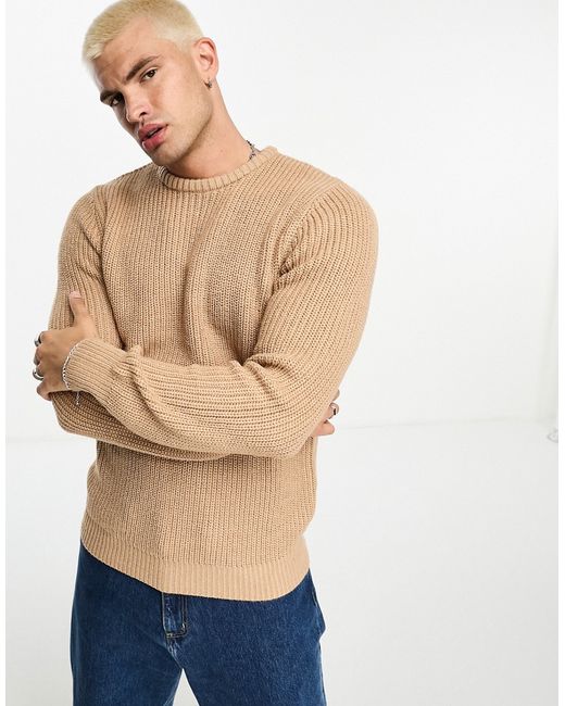 Brave Soul chunky fisherman knit sweater