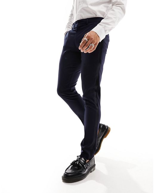 Asos Design skinny tuxedo suit trousers
