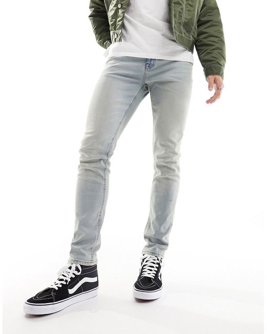 Asos Design skinny jeans with light tint