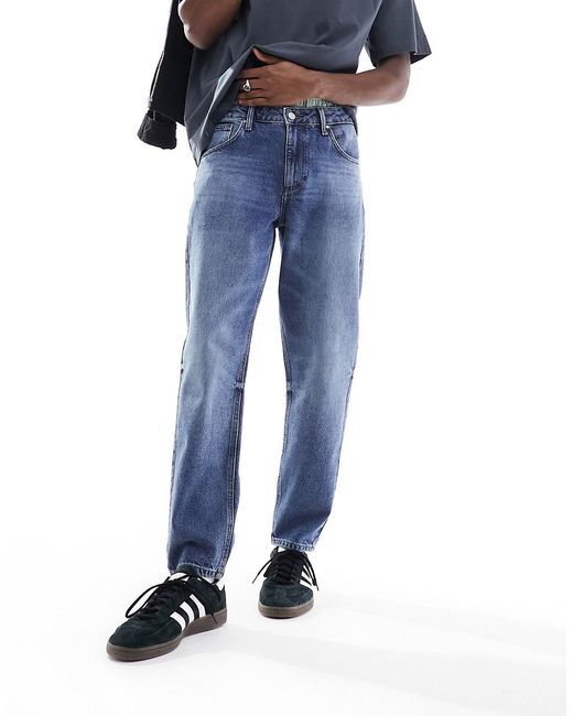 Asos Design classic rigid jeans dark wash