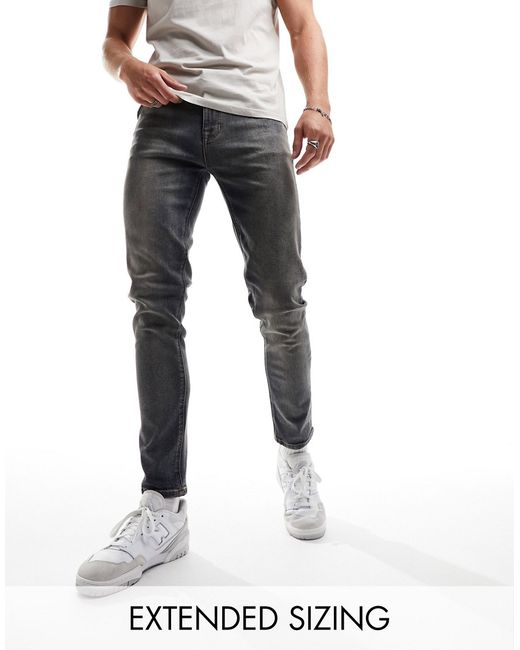Asos Design skinny jeans vintage tint-