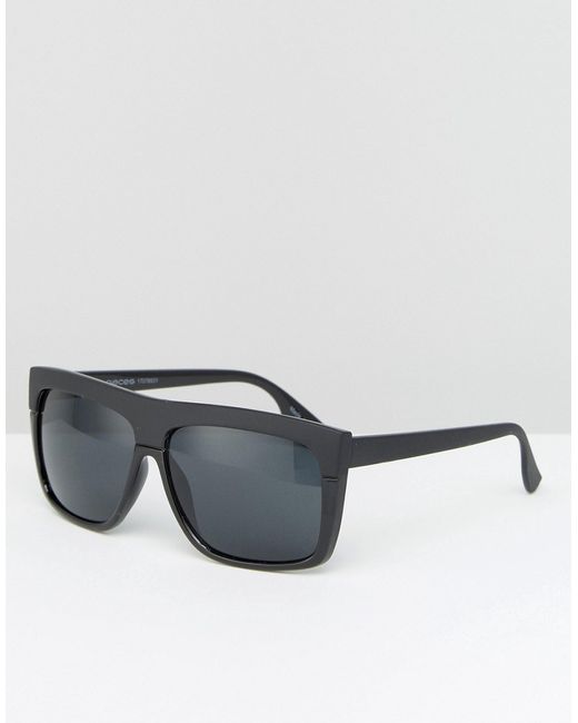 Pieces Flat Top Sunglasses in