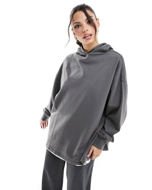 Asos Design super oversized hoodie washed