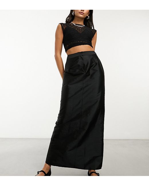 Collusion sporty maxi skirt with fishtail detail