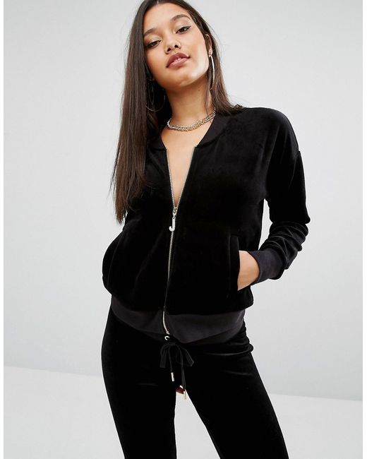 Juicy Couture Bling Velour Jacket Pitch