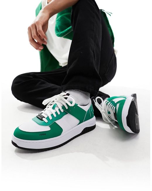 Hugo Red HUGO Kilian Tenn Pume sneakers and green