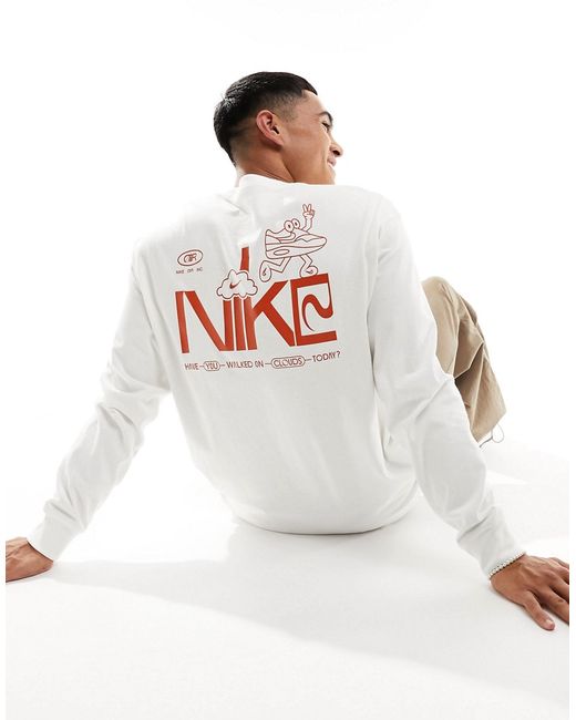 Nike M90 logo long sleeve T-shirt off