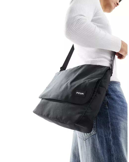 French Connection classic FCUK messenger bag
