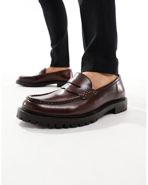 Walk London Campus loafers leather