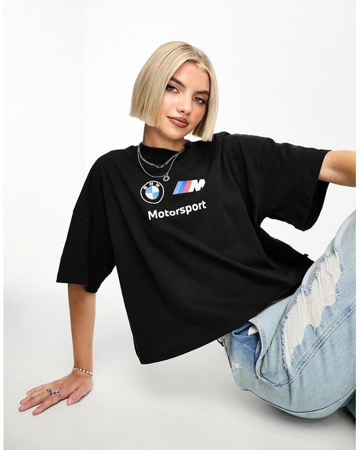 Puma BMW Statement cropped T-shirt