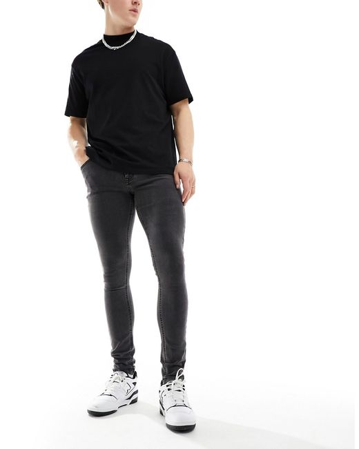 Collusion x001 mid rise skinny jeans washed