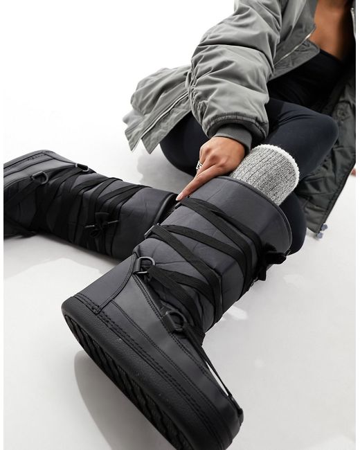 Asos Design Alaska puffer snow boots
